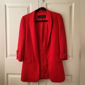 Zara XS Red Blazer